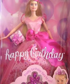 Barbie Happy Birthday Doll w Tiara for You! (2002)