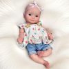 Adora Wrapped in Love Babies, 6-Piece Set Baby Doll with Voice Recorder Feature, Includes, Removable Outfit, Headband, Romper, Pacifier and Diaper, Birthday Gift For Ages 3+ – Precious 3