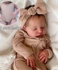 Zero Pam Real Life Reborn Baby Dolls 19 Inches Realistic Newborn Baby Girl Life Like Babies Dolls That Look Real Soft Silicone Babies Doll Toy for Kids 2