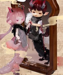 BJD Blind Box,Kawaii Penny’s Treasure Box-Dragons 7.8inch Ball Jointed Doll Collectable Action Figure Doll for Girls Birthday Party Gift 2