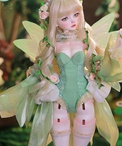 1/4 BJD Kawaii Movable Joint Elf Doll Series – Ball Jointed Collectable Action Figure, Posable Dress Up Toy for Girls Birthday Party Gift