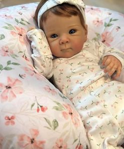 Zero Pam Reborn Baby Dolls Silicone Full Body-18 in Realistic Baby Doll, Full Silicone Baby Doll, Anatomically Correct Baby Girl, Real Life Reborn Dolls with Accessories 2
