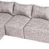 Miniature Sectional Sofa Mini Couch Bed Realistic DIY Accs Photo Props Miniature Furniture Room for 1:6 Doll House DIY Model
