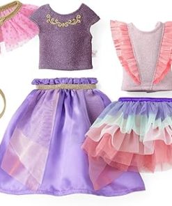 American Girl WellieWishers 14.5-inch Doll Fairy-Tale Dress-Up Outfit with Capelet, Skirt, Tutu, and Tops, For Ages 4+