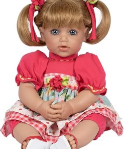 Adora Toddler Time Babies, 20″ Premium Doll with Hand Painted Eyelashes and Face, Fresh Baby Powder Scent and Removable Clothing, Birthday Gift for Ages 6+ – Polka Dot Picnic