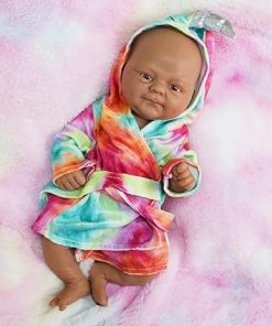 14″ Reborn Baby Dolls, Full Silicone Baby Boy, Realistic Soft Silicone Newborn Baby Doll, Real Full Body Silicone Reborn Baby Dolls with Feeding Accessories 2