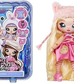 Na! Na! Na! Surprise Sweetest Sweets – Lily Lama – Soft Fashion Doll 19cm – Adjustable Llama-Inspired Doll with Shoes and Brush