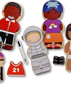 Discovery Toys WE All Belong Magnetic Dress-Up Set | Diversity & Inclusiveness Preschool Activity Toy