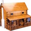 Greenleaf Creekside Cabin Dollhouse Kit – 1 Inch Scale