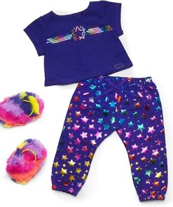 American Girl Girl of The Year Kavi Sharma 18-inch Doll Shining Star Pajamas Featuring 4 Pieces for Ages 8+