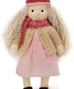 Handmade Waldorf Doll Clothes 12 inch Clothing Set with Pretty Box Girl Christmas Birthday Present-Abigail’s Clothes Accessories 2