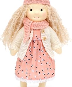 Handmade Waldorf Doll Clothes 12 inch Clothing Set with Pretty Box Girl Christmas Birthday Present-Julka’s Clothes Accessories 2