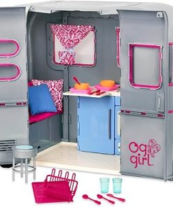 Our Generation by Battat- RV Seeing You Doll Camper for 18″ Dolls- Toy, Doll & Accessories For 18″ Dolls- Ages 3 years & Up