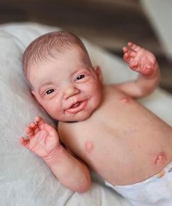 Anano 20 Inch Real Life Reborn Baby Dolls Silicone Full Body Girl Platinum Silicone Baby Doll That Look Real Looking Baby Dolls Realistic Reborn Babies Authentic Infant