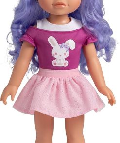 Adora Be Bright Collections – 14″ Realistic Doll with Color – Changing Hair Features, Removable Clothes and Accessories, Made in Premium Quality Vinyl Body, Birthday Gift for Ages 3+ – Lulu