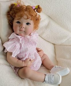 Zero Pam Lifelike Reborn Baby Dolls Full Body Girl 18 Inch Anatomically Correct Reborn Toddler Dolls, Real Life Newborn Baby Doll That Look Real with Full Accessories