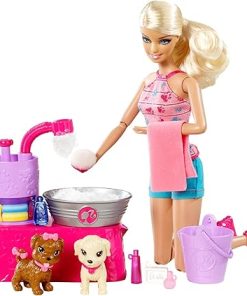 Barbie Suds and Hugs Pups Playset 2