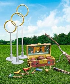 American Girl Harry Potter 18-inch Doll Accessories Hogwarts Quidditch with Trunk, Gear, and House Pennants, For Ages 6+ 2