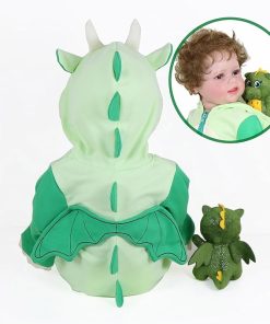 Reborn Baby Dolls, 22 Inch Cute Soft Vinyl Realistic-Newborn Baby Dolls Poseable Real Life Lifelike Baby Dolls w/Doll Accessories for 3+ Year Old Boys and Girls 2