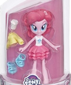 My Little Pony Equestria Girls Fashion Squad Pinkie Pie 3″ Mini Doll with Removable Outfit, Shoes & Accessory, for Girls 5+ 2