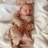 Zero Pam Reborn Baby Dolls-20 in Silicone Baby Doll, 3D Painted Skin Cloth Body Real Life Newborn Babies, Silicone Reborn Dolls with Accessories