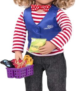 Our Generation Cinema Snacks with Play Food Accessory Set for 18″ Dolls 2