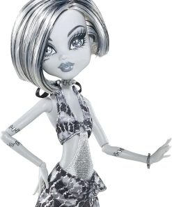 Monster High Skull Shores Black and White Frankie Stein Doll 2