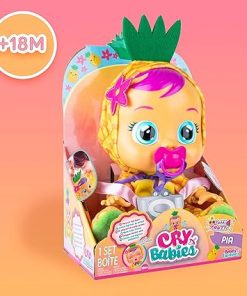 Cry Babies Tutti Frutti – Pia The Pineapple Fruit Scented Baby Doll 2
