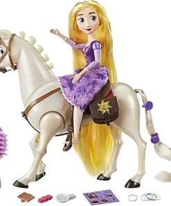 Disney Tangled The Series Rapunzel and Royal Horse Maximus