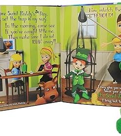 THE LUCKY LITTLE LEPRECHAUN – A Saint Patrick’s Day Tradition Leprechaun Doll and Storybook Box Set 2