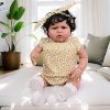 Lifelike Reborn Toddler Baby Dolls 24 Inch Realistic Newborn Baby Dolls Real Life Baby Dolls with Complete Accessories for 3+ Years Old Gifts