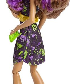 Monster High Ghoul-La-La Locker Vehicle with Clawdeen Wolf Doll 2