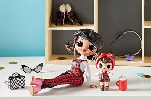 L.O.L. Surprise! OMG Winter Chill Camp Cutie Fashion Doll & Sister Babe in the Woods Doll with 25 Surprises to Unbox - Clothes & Accessories with Reusable Playset for Kids Girls Ages 4+ - Image 2