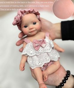11Inch/28CM Full Soft Silicone Baby Doll Realistic Handmade Flexible Silicone Reborn Baby Dolls Girl Real Life Babies 2