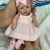 Wamdoll 20 Inches So Truly Sweet Smile Premie Baby Size Soft Touch Cuddly Body Reborn Baby Dolls Gift Set with Rooted Brown Hair Realistic Newborn Baby Dolls That Look Real, Forever Yours Sweetheart 4