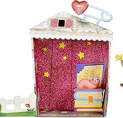Lalaloopsy Littles Doll- Comet Starlight & Pet Bookworm, 7″ STEM Astronaut Doll with Blue/Red Outfit & Accessories, Reusable House Playset- Gifts for Kids, Toys for Girls Ages 3 4 5+ to 103 Years 2