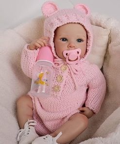 Lifelike Reborn Baby Dolls 18 Inch Soft Vinyl Lifelike Baby Dolls Newborn Baby Dolls Accessories