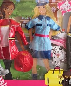 Barbie I Can Be Career Fashions: Fireman & Police Officer Outfits & Accessories (2010)