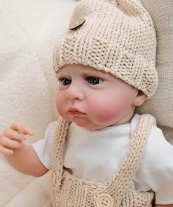 Realistic Reborn Toddler Dolls Boy 23 Inch Big Size Reborn Baby Doll That Look Real Soft Cloth Body Weighted Lifelike Newborn Baby Dolls with Toy Accessories Gifts for Kids
