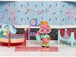 L.O.L. Surprise! Furniture Bedroom with Neon Q.T. & 10+ Surprises, Multicolor 2