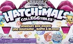 Hatchimals CollEGGtibles, Jewelry Box Royal Dozen 12-Pack Egg Carton with 2 Exclusive (Styles May Vary) 2