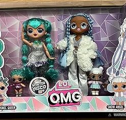 L.O.L Surprise! O.M.G. Winter Disco./ Cosmic Nova and Snowlicious (2 Dolls) Set 2