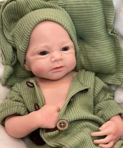 OtardDolls Reborn Baby Dolls, 18 Inch Full Silicone Real Looking Lifelike Doll Realistic Newborn Baby Doll with Toy Accessories for Kids