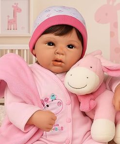 Paradise Galleries 19 Inch Realistic Reborn Baby Girl Doll with Soft Lifelike Hair 9 Piece Gift Set for Kids Ages 3 and Up – Tall Dreams 2