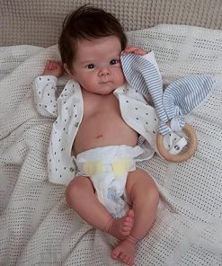 Zero Pam Reborn Baby Dolls Silicone Full Body-18 in Real Life Baby Dolls That Look Real, Full Silicone Baby Doll, Realistic Baby Doll, Reborn Dolls with Accessories