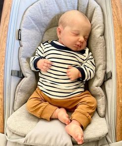 Pinky Lifelike Reborn Baby Doll 20Inch 50cm Baby Soft Body Realistic Newborn Baby Dolls Real Life Baby Dolls for Kids Age 3 + 2