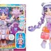 RAINBOW HIGH Winter Wonderland – Purple (Purple) – 28 cm Dummy Doll with Magic Snow, Comes with a Snowman, Suitable for Ages 4-12 and Collectors