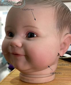 Anano Reborn Toddler Dolls Newborn 24 Inches Silicone Reborn Baby Doll Hand Drawn Veins Real Life Size Baby Doll Toy for Age 3+ Birthday Gift 2