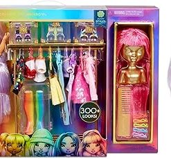 Rainbow High Fashion Studio with Avery Styles Fashion Doll Playset Includes Designer Outfits & 2 Sparkly Wigs for 300+ Looks, Gifts for Kids & Collectors, Toys for Kids Ages 6 7 8+ to 12 Years Old
