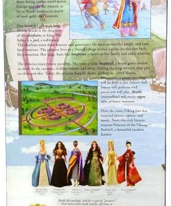Mattel Barbie Dolls of the World Princess Collection – Princess of the Vikings 2003 Collector Edition 2